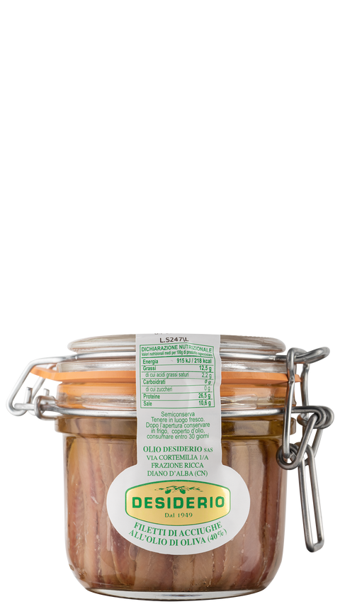 Filetti d’acciuga sott’olio