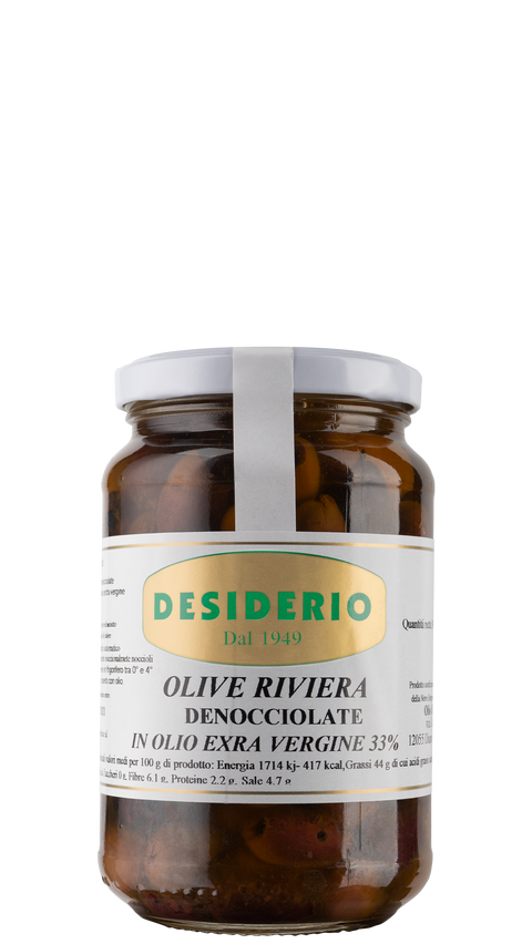 Olive riviera denocciolate
