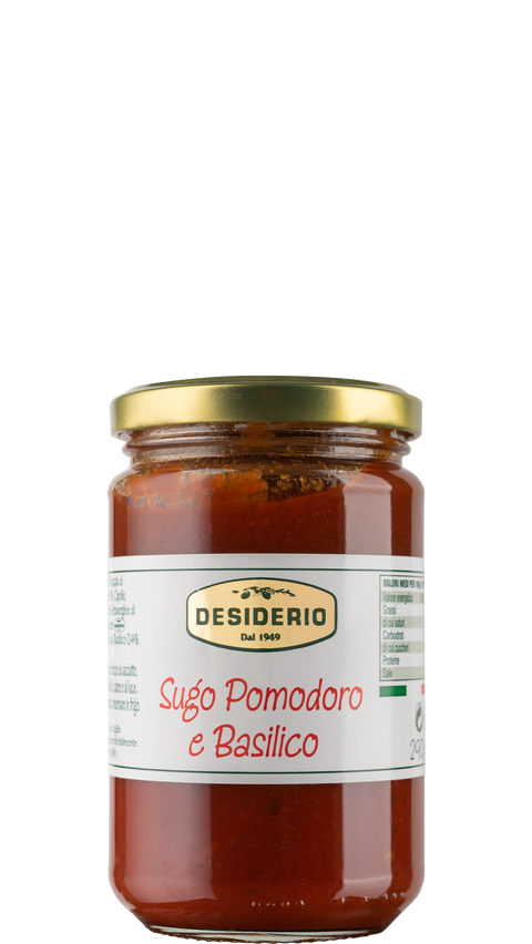 Sugo pomodoro e basilico