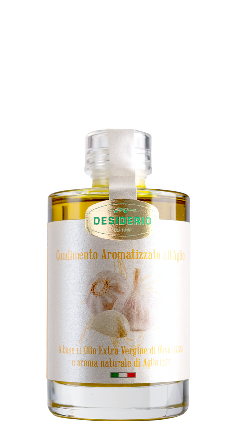 Condimento aromatizzato all’aglio