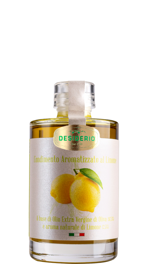 Condimento aromatizzato al limone
