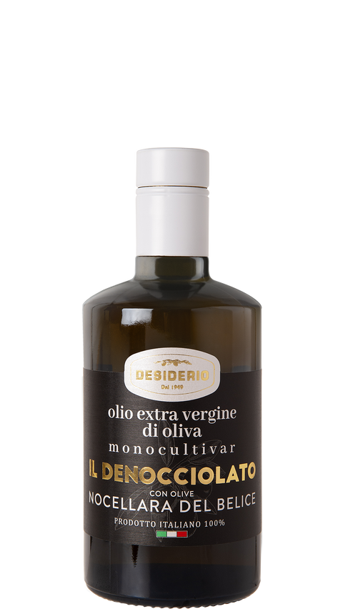 Olio Extra Vergine di Oliva "Denocciolato" 100% Italiano