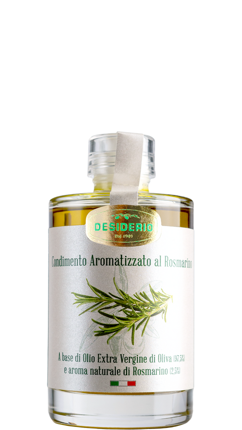 Rosemary flavored oil dressing