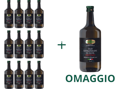 Olio Extra Vergine di Oliva Fruttato 100% Italiano